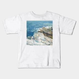 The South Ledges, Appledore by Childe Hassam Kids T-Shirt